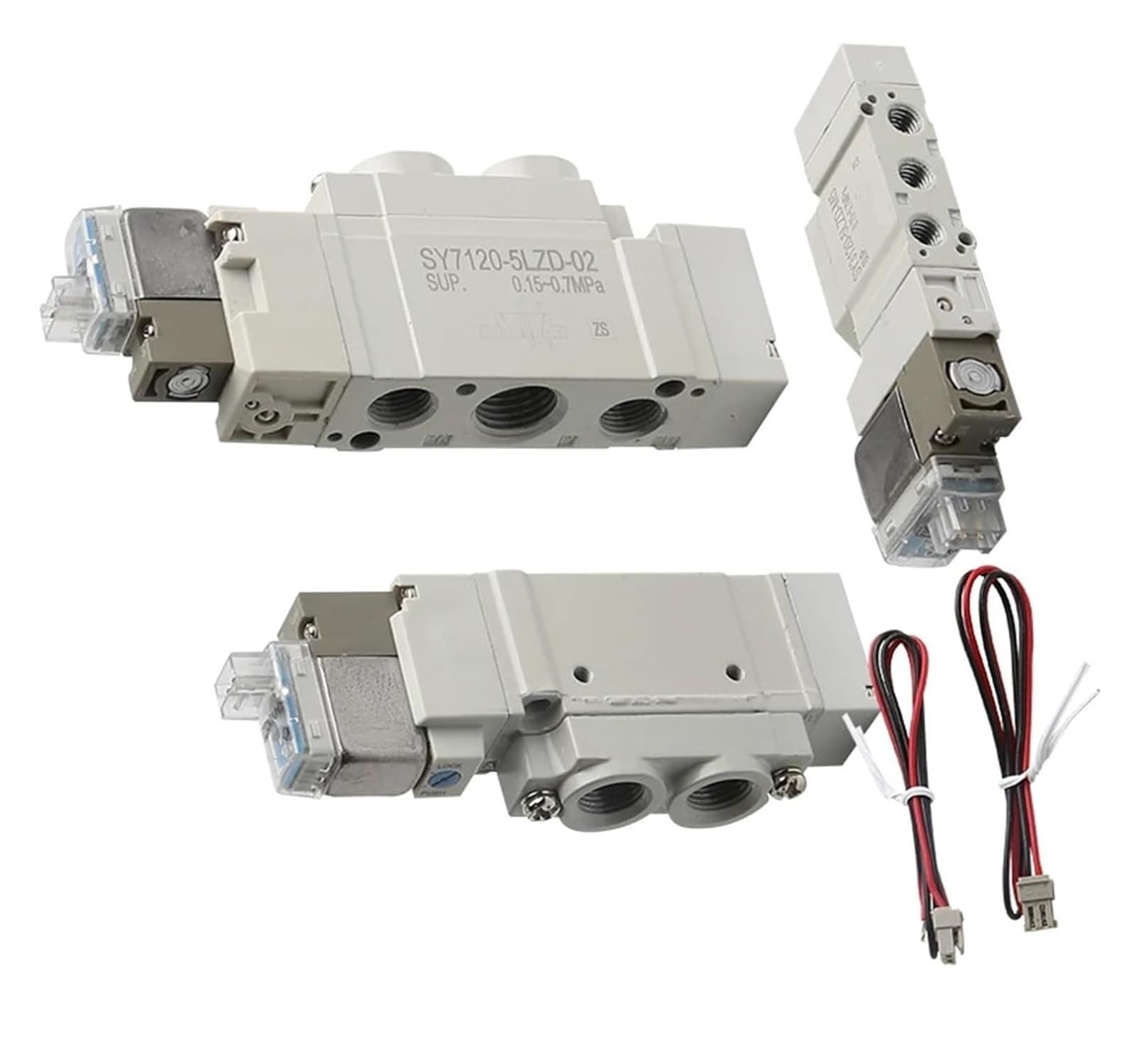 Electrovanne pneumatique LINGERZ compatible SY5420-5LZD pour inversion haute fréquence