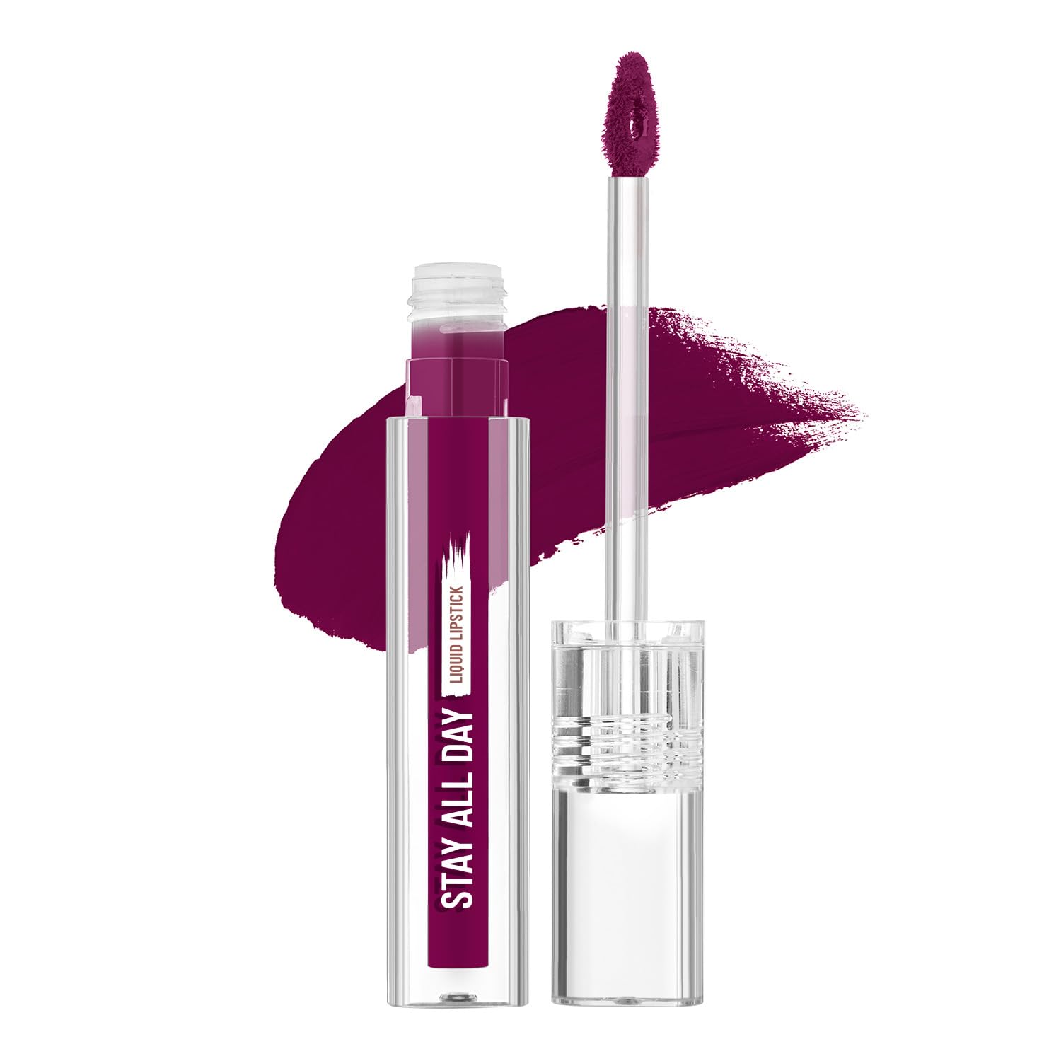 Swiss Beauty Stay Maxx Matte Highly Pigmented Liquid Lipstick | With Vitamin E & Shea Butter | Smudge-Proof and Transfer-Proof | 24 Hour Stay | 2gm, Shade- 13. Classic Purple-image-15