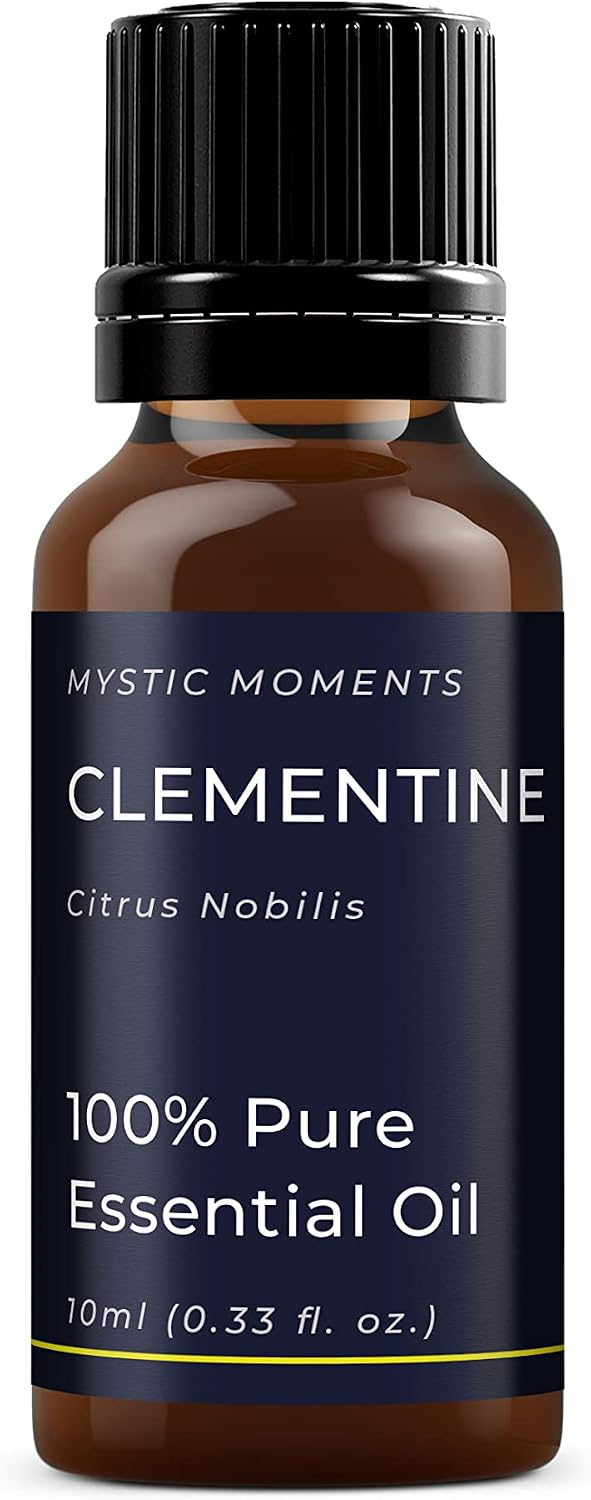 Mystic Moments | Clementine Essential Oil 10ml - Pure & Natural Oil for Diffusers, Aromatherapy & Massage Blends Vegan GMO Free
