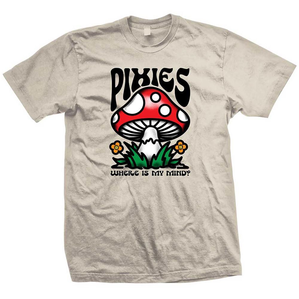 Pixies Mindshroom Band Logo T Shirt