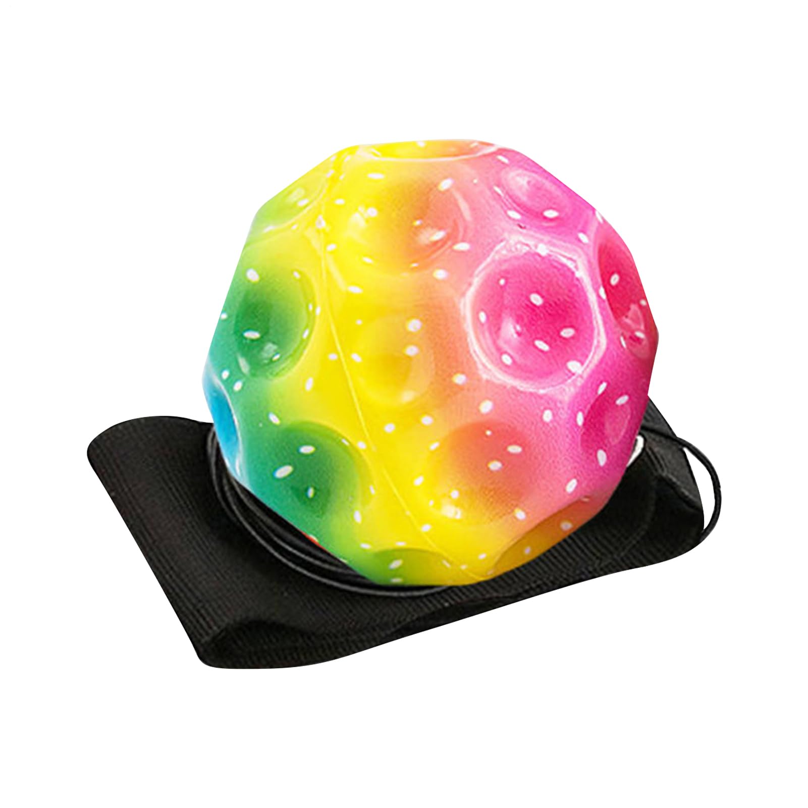 Wrist Return Ball | Sports Bouncy Ball On A String - Wristband Balls for Children, Fun Single Player Toy, Exercise Toy for Indoor or Outdoor Play