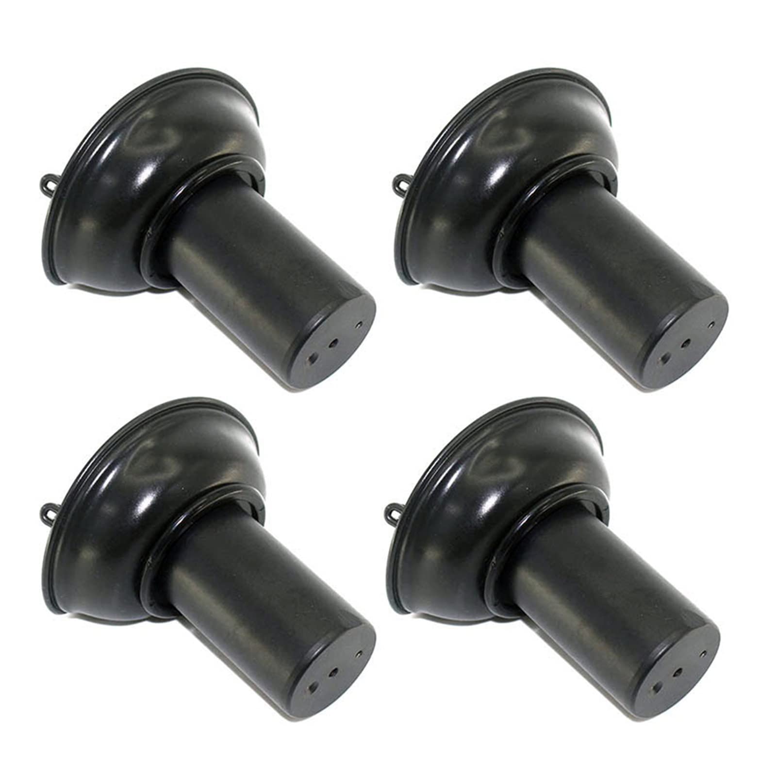 Repuestos para carburadores Piezas de carburador for VLX400 VLX VLX600 400 600 CC Kit de reparación de carburador de motocicletas Piezas de émbolo de membrana de vacío(4pcs)