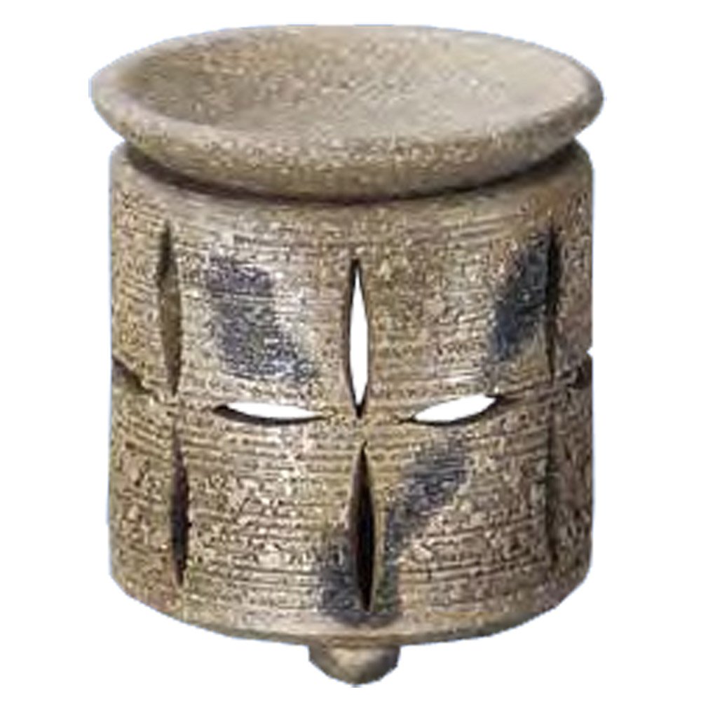 Yamakiikai The Candle -Type Tea Incense Burner Grilled Tighten Flower Carved Y-1616