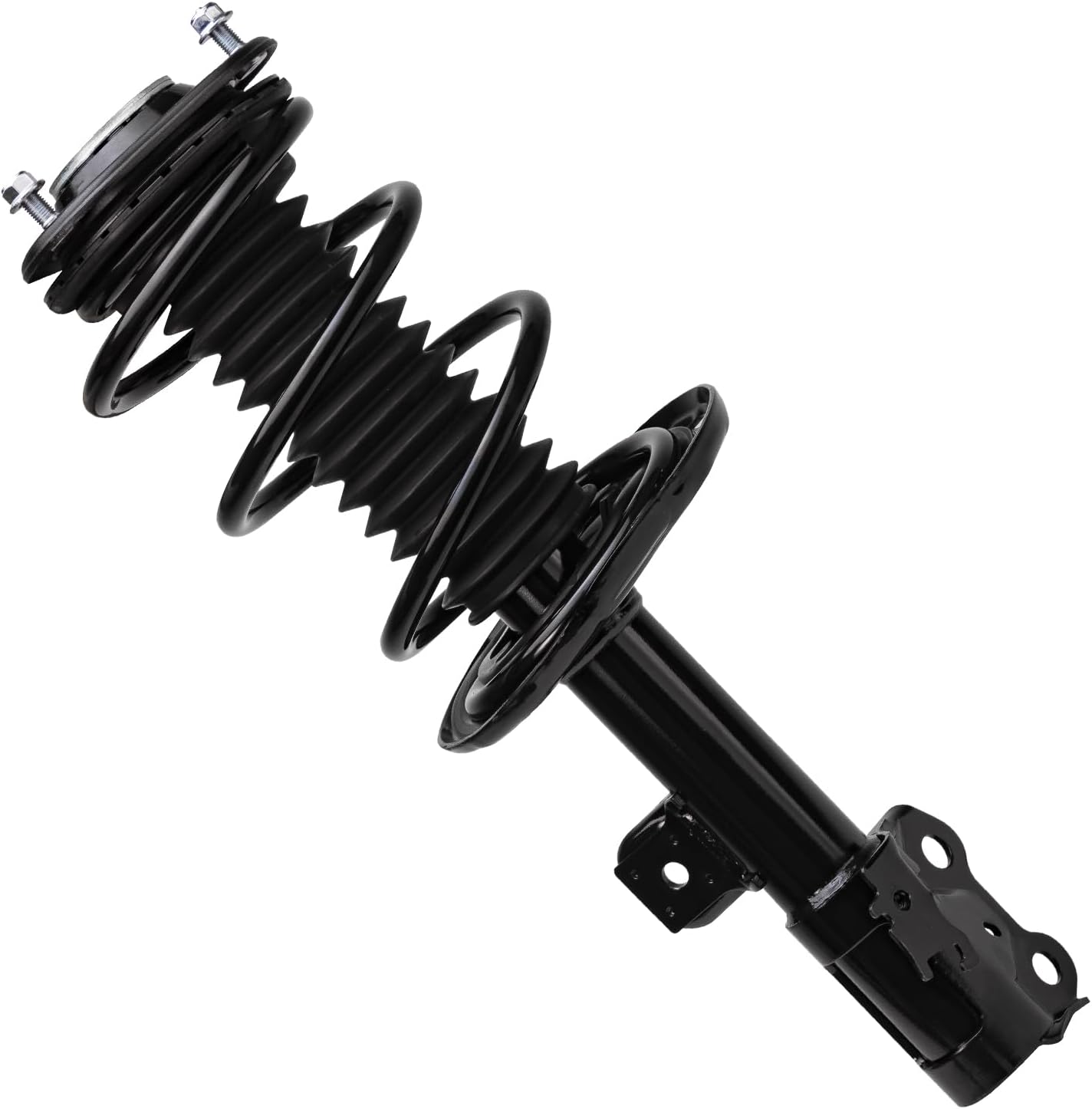 Detroit Axle - Front Struts for 2006-2012 Toyota RAV4 [2.4L 2.5L] Complete 2 Struts w/Coil Spring 2007 2008 2009 2010 2011 Replacement Suspension Quick Install Ready Strut Shock Assembly