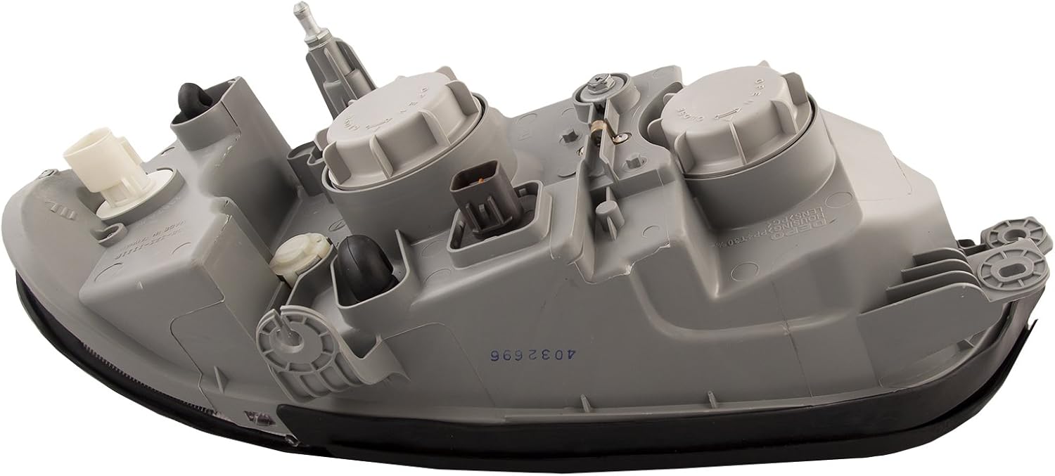 HEADLIGHTSDEPOT Headlight Compatible With Kia Sedona 02-05 Left Driver Side CAPA Certified Halogen Headlamp