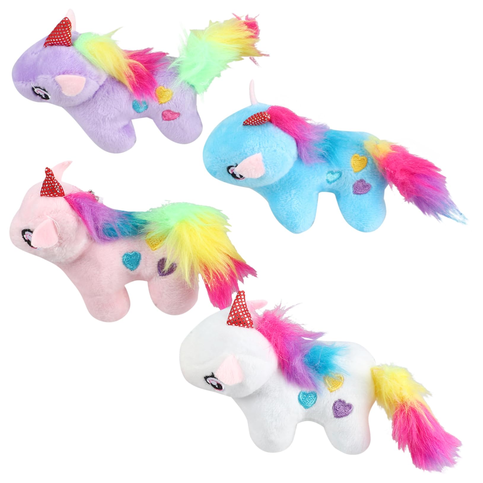 12piezas Llaveros De De Peluche Adorno Colgante De y Decoración Para De Cumpleaños y