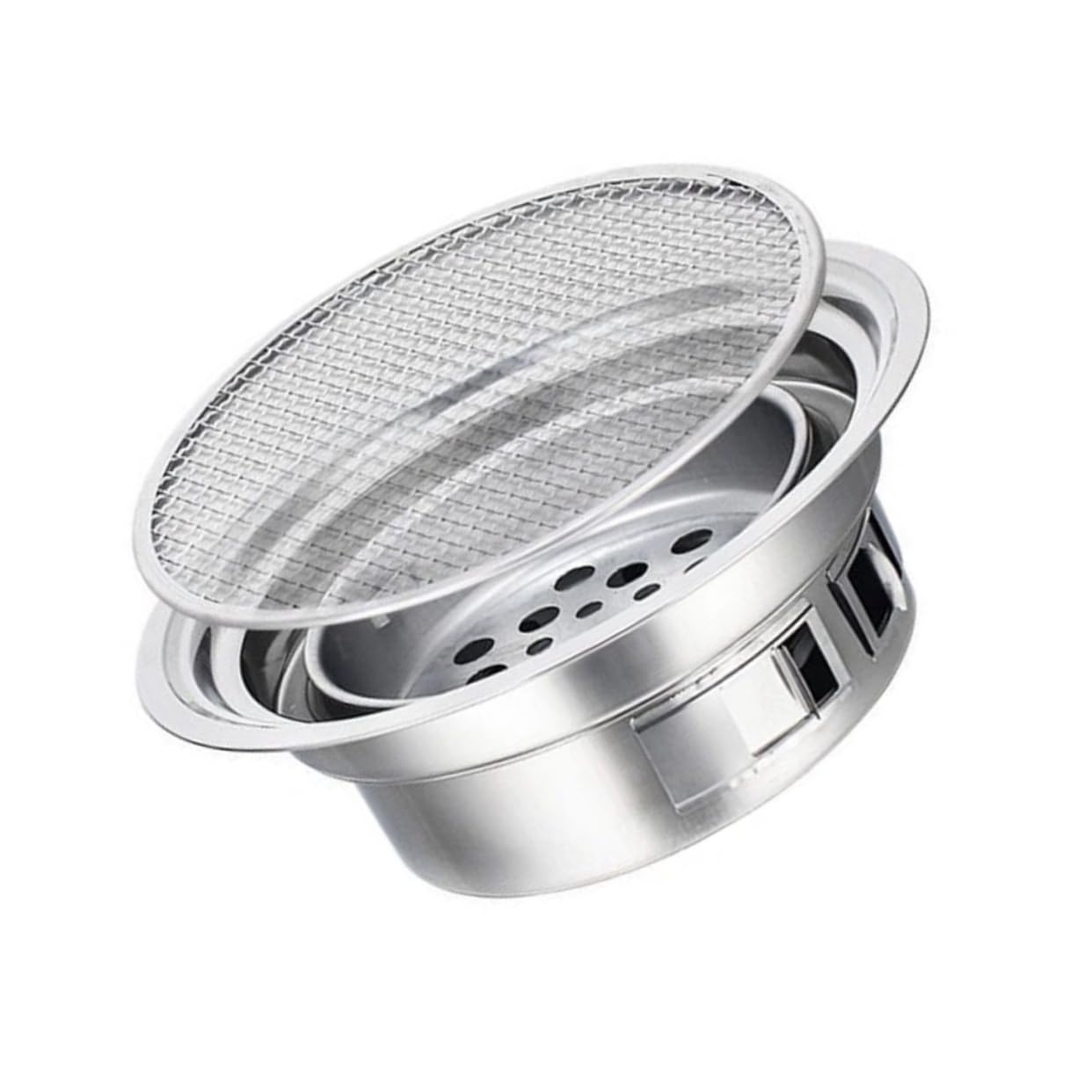 Barbecue portable acier pour camping et cuisine extérieure grill de jardin