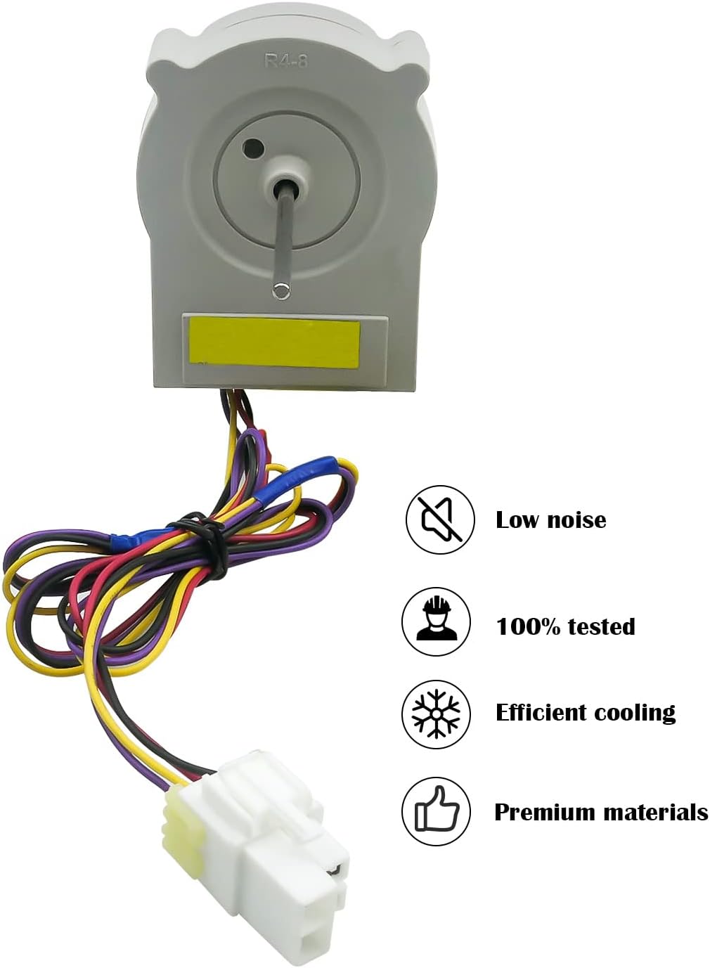 Evaporator Fan Motor Fit for LG Kenmore Refrigerators Replace EAU63103208 4324006