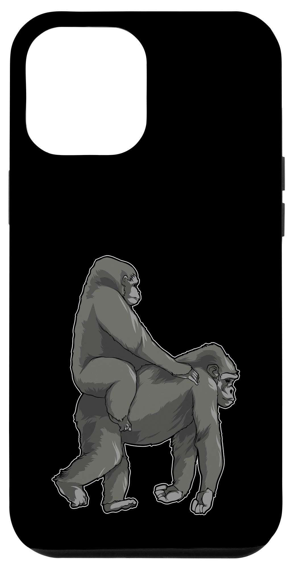 iPhone 12 Pro Max Ride Wife Gorilla Meme Funny Monkey Memes Case