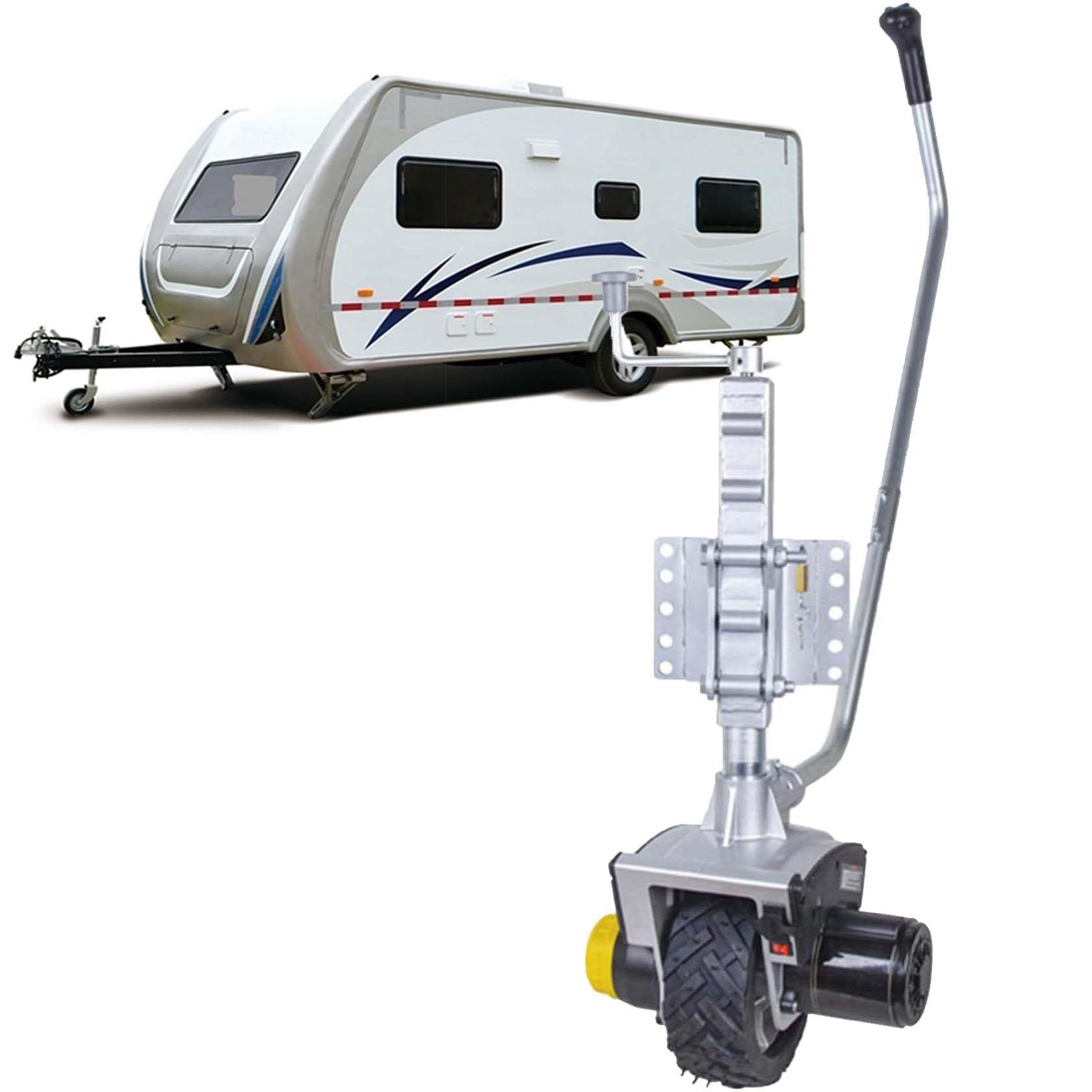 Motorisierter Anhängerheber, 12 V, 550 W, Aluminium, bis zu 2722 kg Tragkraft, Power Mover für Anhänger und Boote