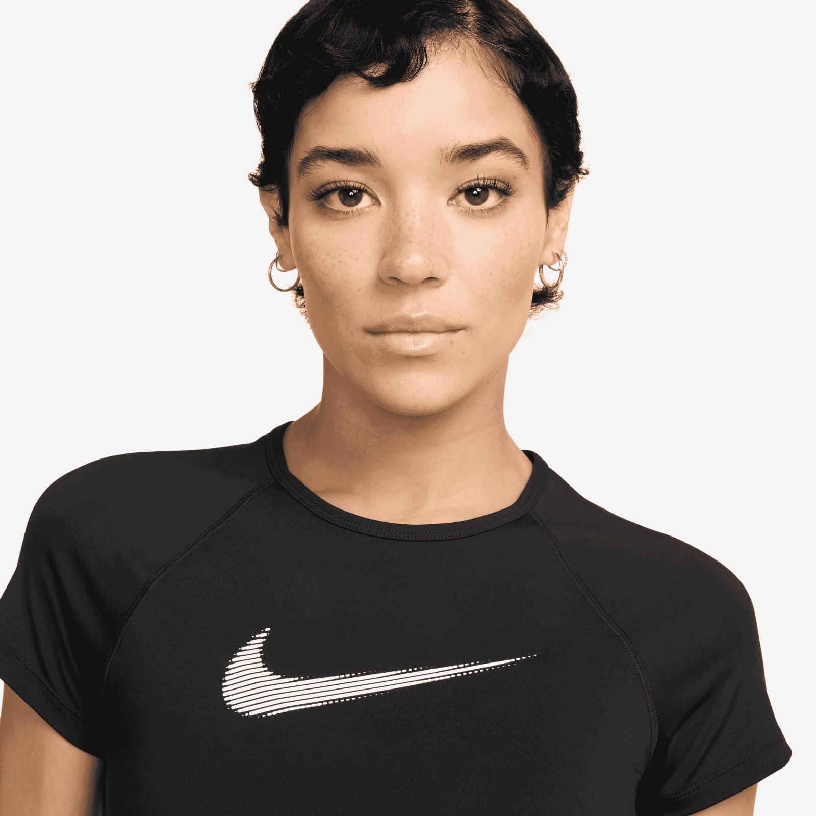 NIKE Koszulka z krótkim rękawem Kobiety Nike Pro Dri-fit Kürzer Geschnittenes Kurzarmshirt Mit Grafik Für Damen