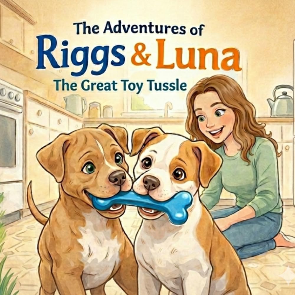 The Adventures of Riggs & Luna: Learning to Share - (The Great Toy Tussle) A heartwarming picture book about sharing, kindness, and friendship