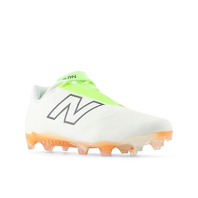 New Balance BurnX4 Lacrosse Cleats Shoes White/Green