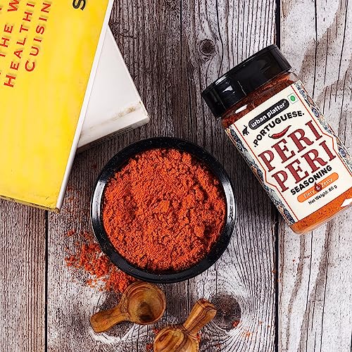 Image of Urban Platter Portuguese Peri Peri Seasoning, 80g (Signature African-Style spice blend | Fiery and Zesty)