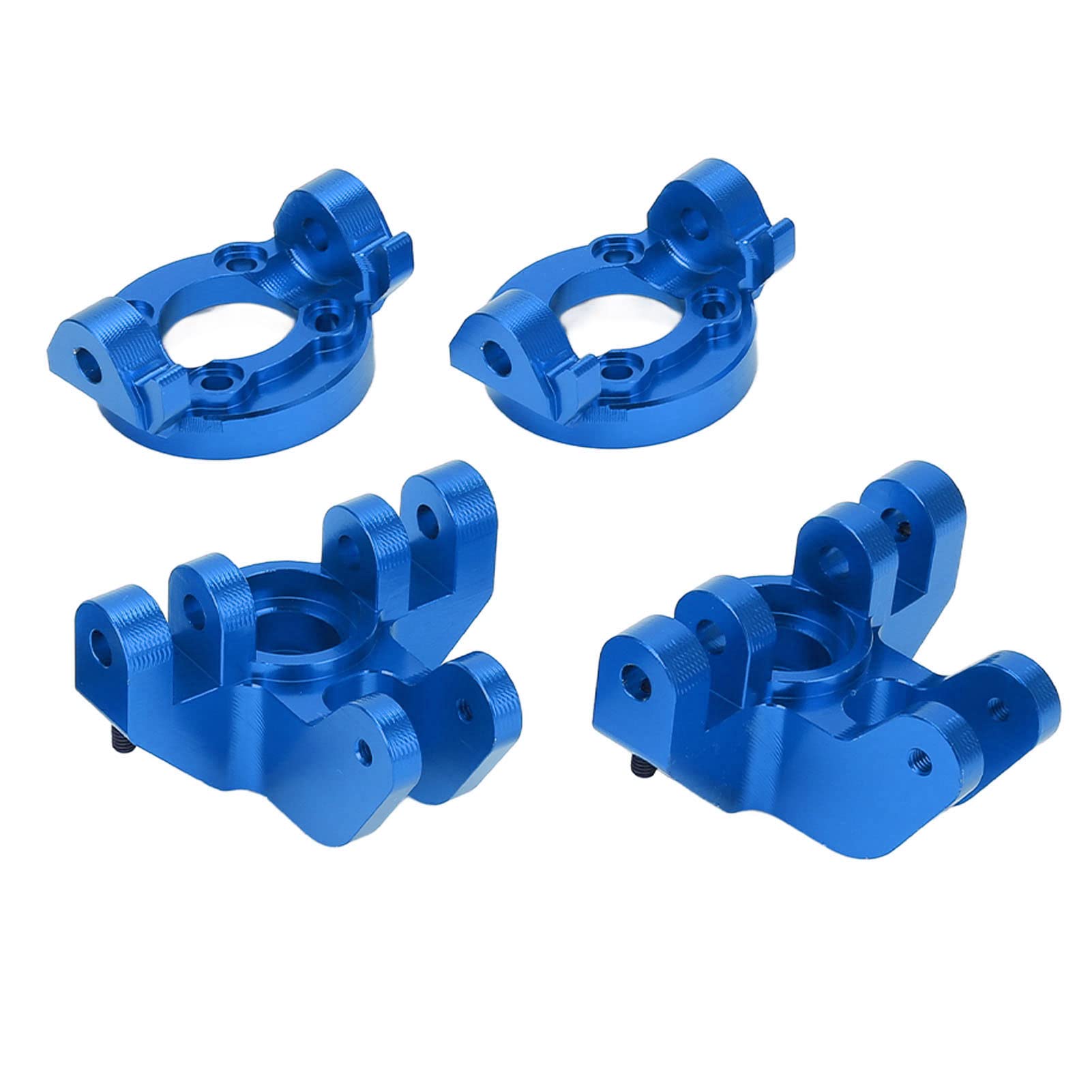 Acouto Taglie Anteriore in Metallo in Metallo in Lega di Alluminio con Base C Anteriore C per Losi LMT /8 TruckBlue Appositamente per Progettata per /8 Tazza di Sterzo per Losi Lmtmetal Base