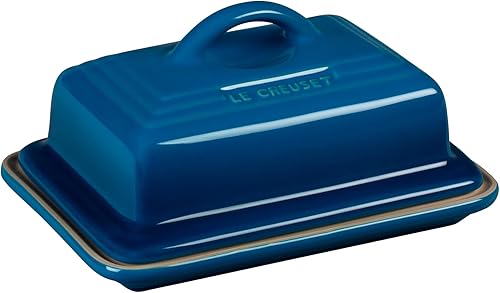 Le Creuset Plato de mantequilla europea de gres, Marsella