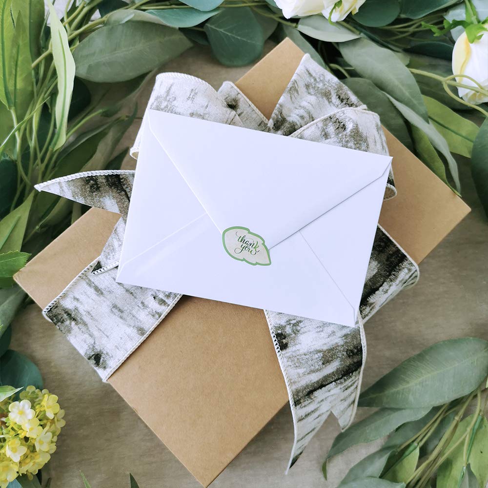 Cartes De Remerciement Avec Enveloppes Vierges Pour Différenciation De Puissance[x15471