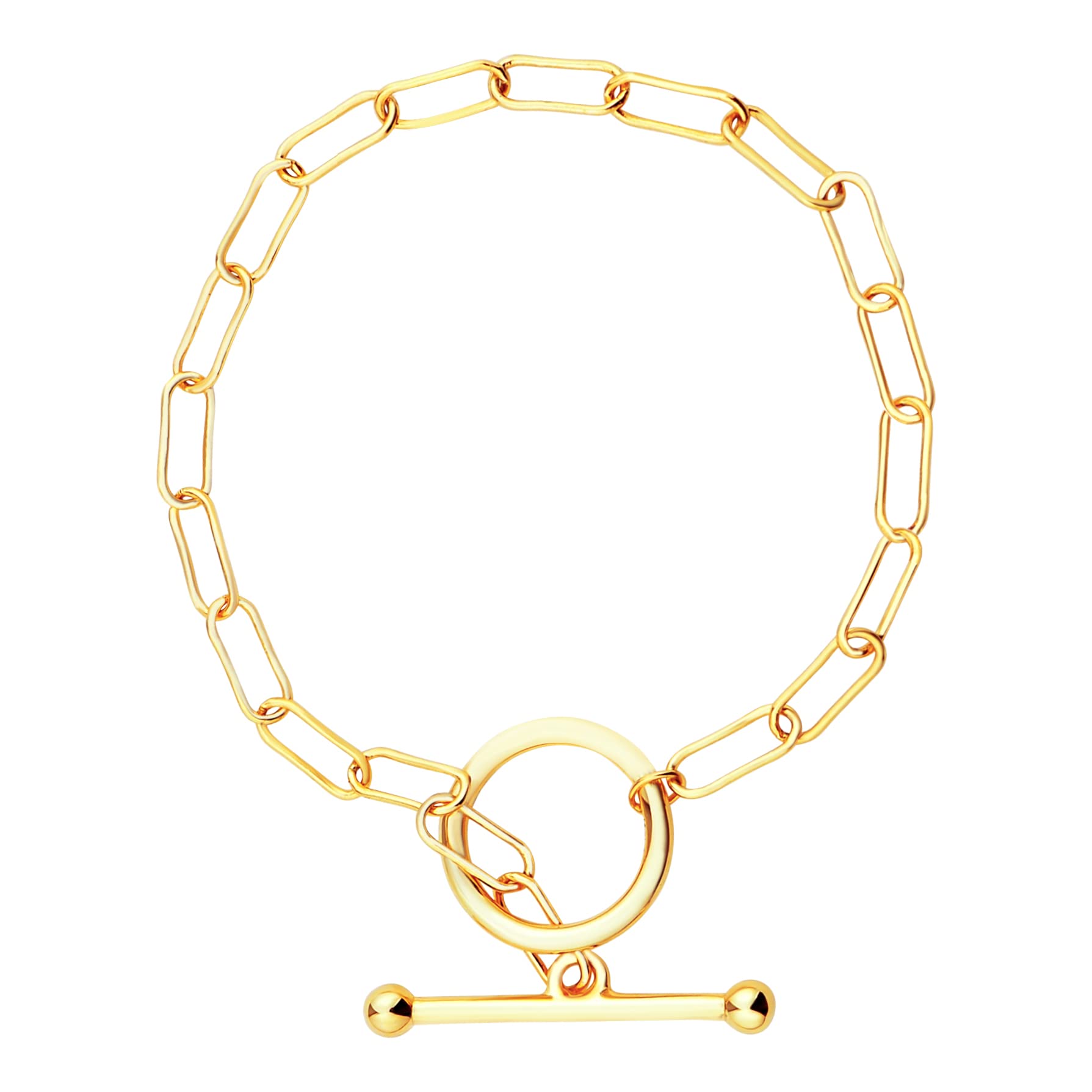 Sofia Milani Pulsera para Mujeres en Plata de Ley 925 - Colgante de Bola Barra