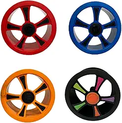 Carretilha De Linha Para Pipa 21cm Colorida Plástico