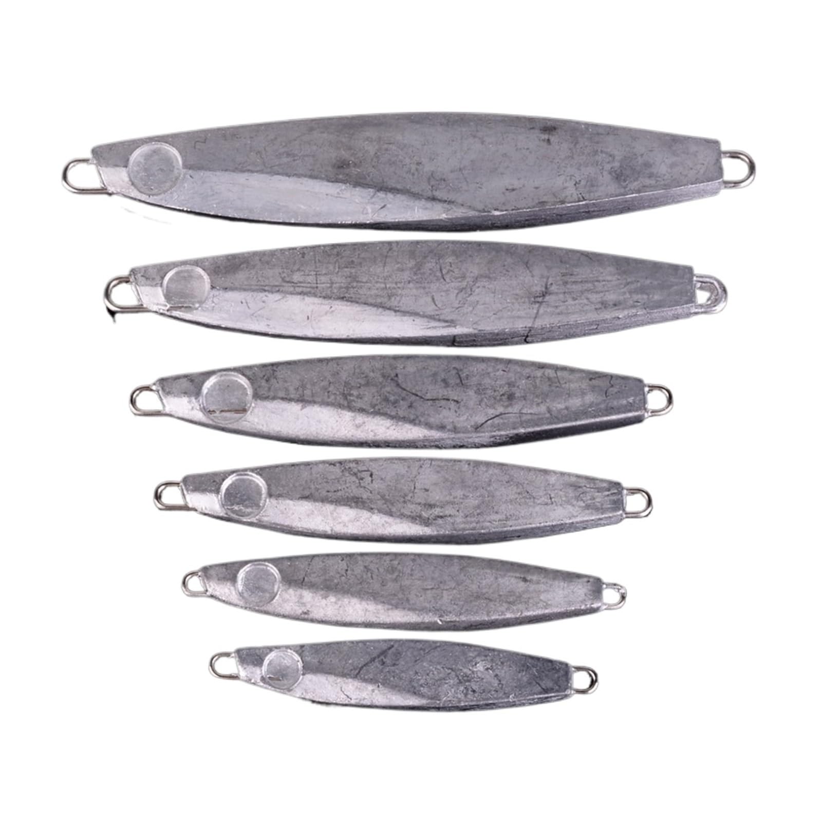 Leurre De Pêche AL'S Jiggin' Spoon - Cuillère Jig Vintage Métal - Pour Muskie