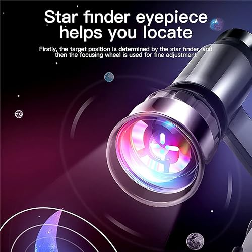 Miniatura 4 de ZSEDP Childrens Science Experiment Simulates Stargazing with Astronomical Telescope Telescopio Profesional Optics Scope