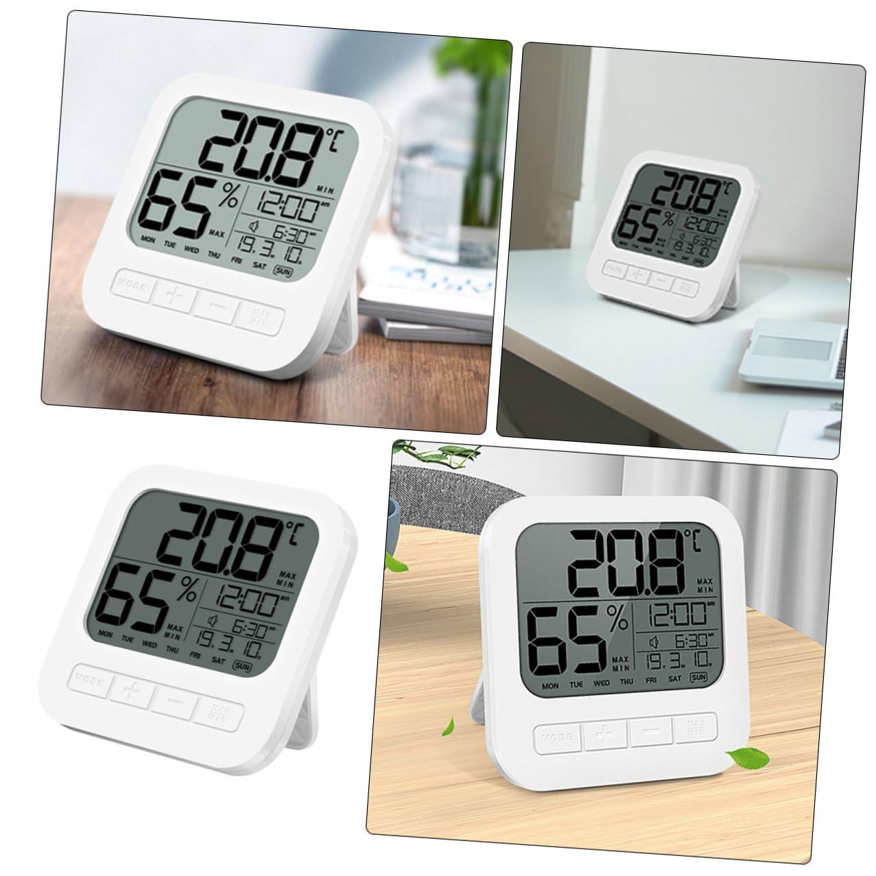 DOITOOL Hygro - Indicatore elettronico per casa, casa, ufficio, alta precisione, umidità per il monitoraggio del clima