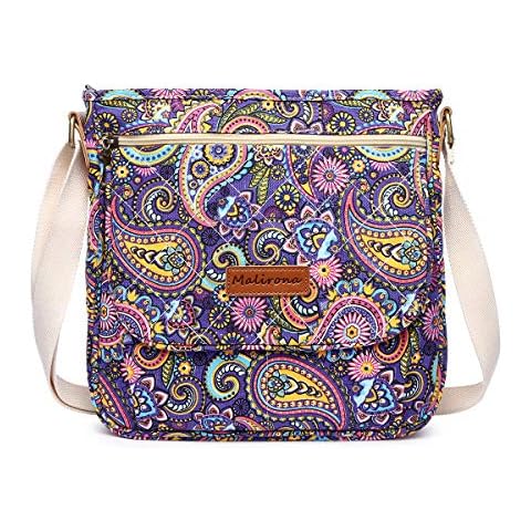 Malirona Floral Crossbody Bag Cover