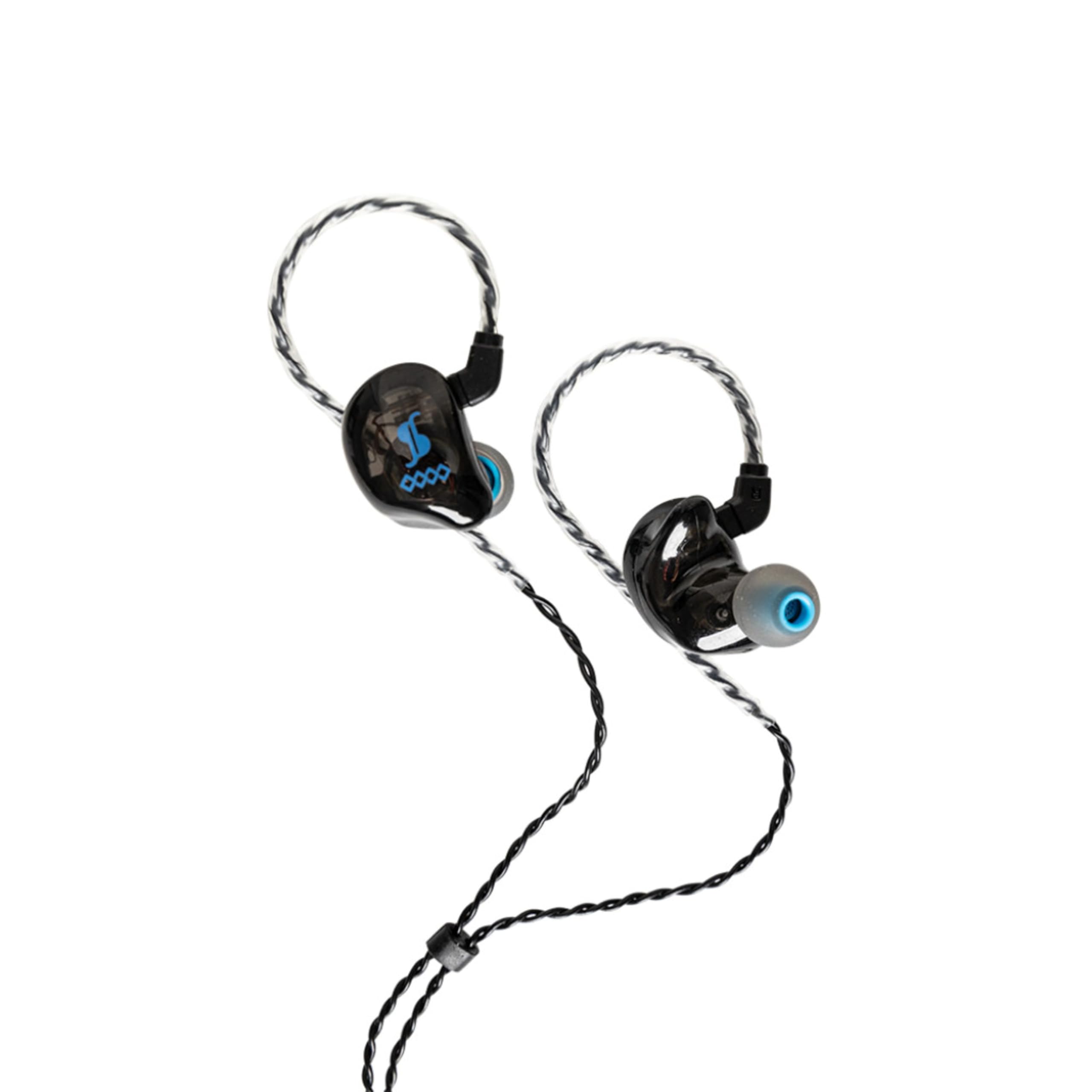 STAGG 4-DRIVER IN-EAR MONITORS BLACK