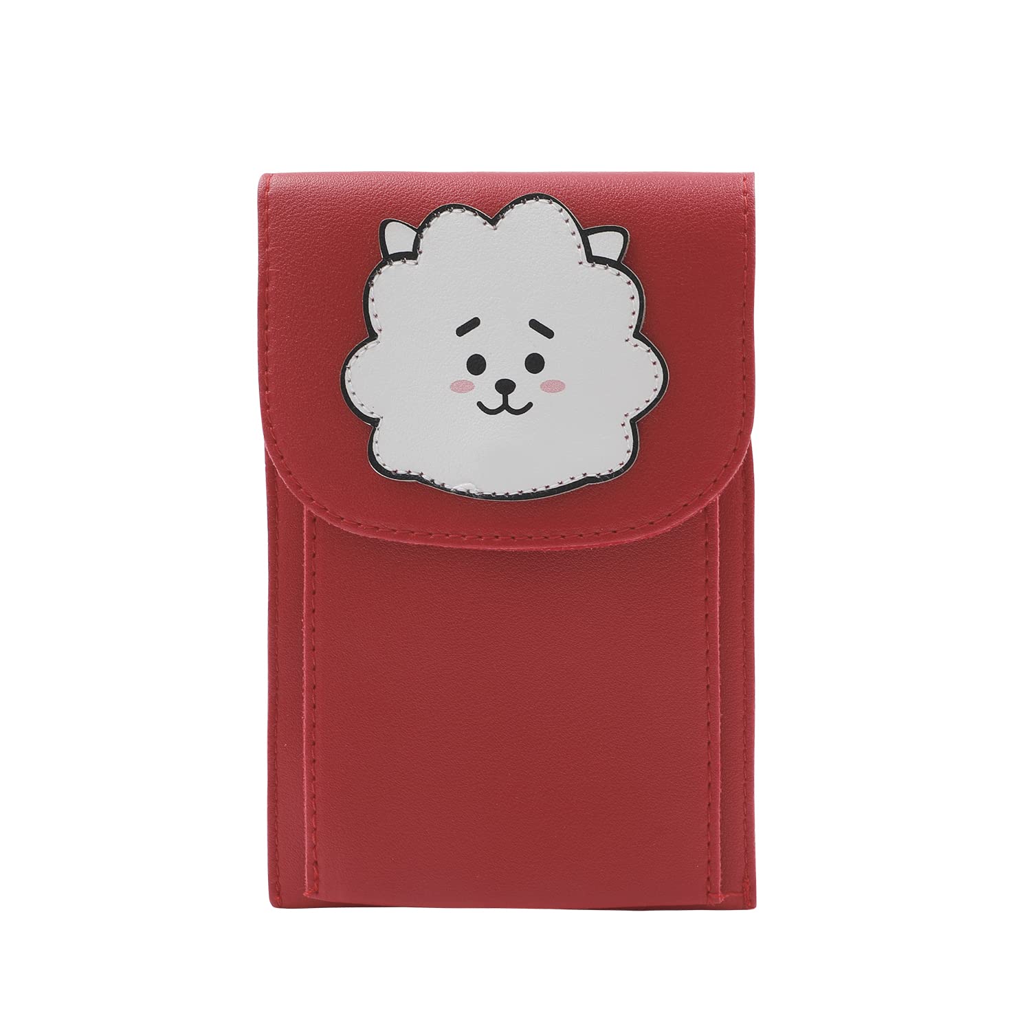 G-AhoraKpop Army Wallet Bangtan Boys Crossbody Cartoon Bangtan Boys Purse Coin Pouch for Girls (RJ)