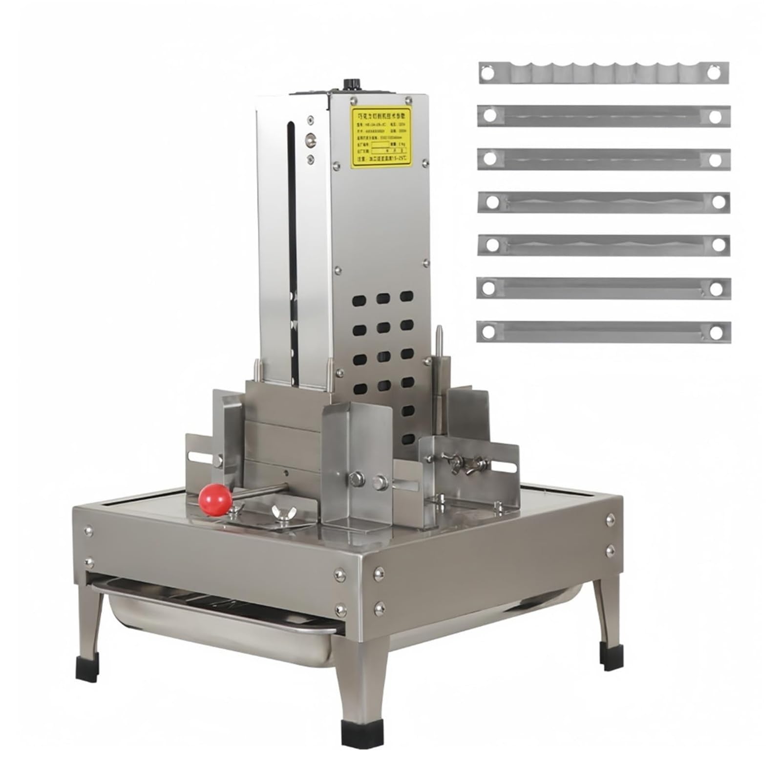 asdchZen Cheese Slicer And Cutter - Automatic Chocolate Shaving Machine With 4 Blades For Versatile Shapes