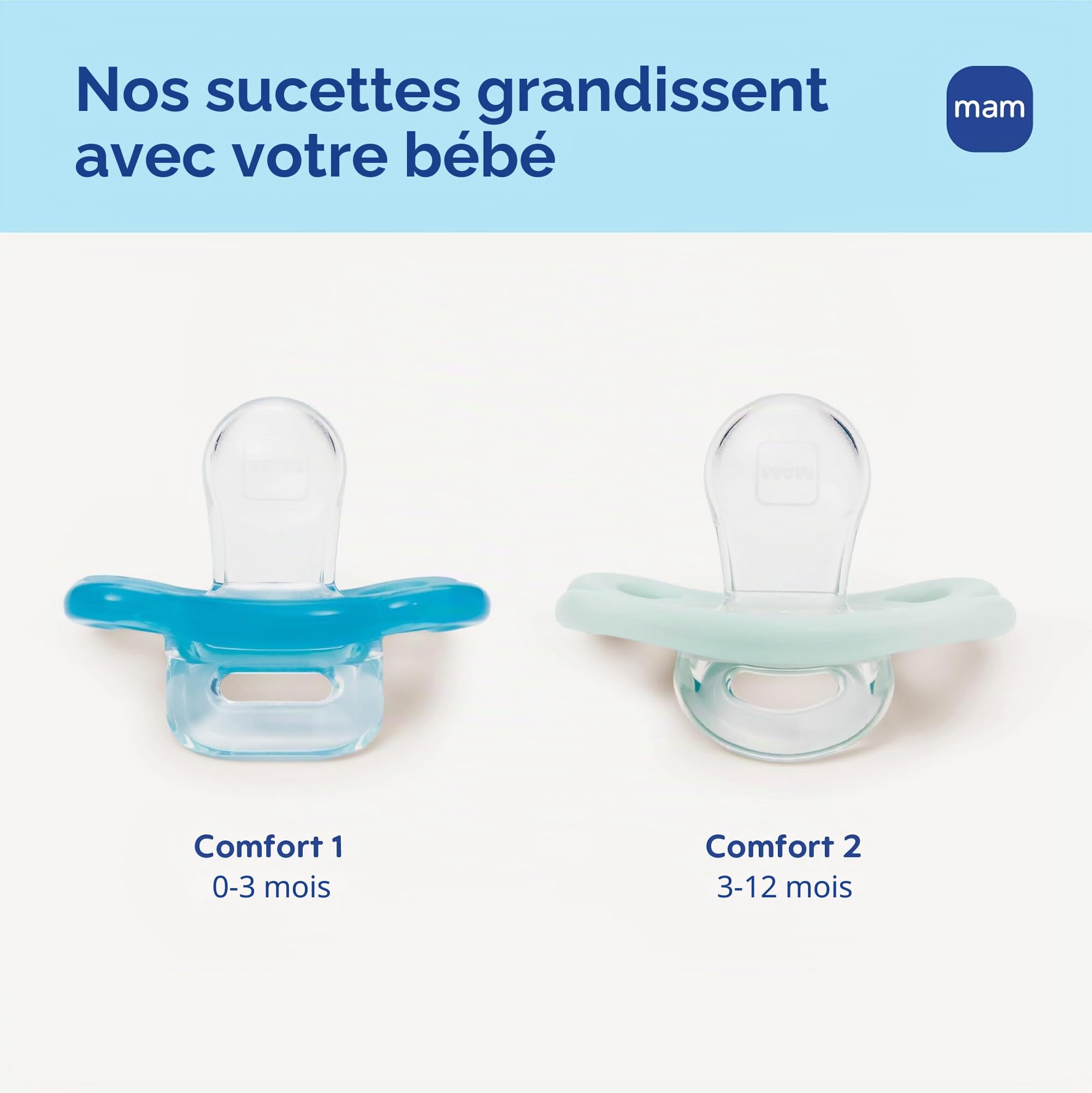 MAM Grow with Baby 15 Pièces Coffret Cadeau Nouveau-né 0-4 Mois Biberons Anti-Colique et Silicone SkinSoft Essential Baby Article Fille