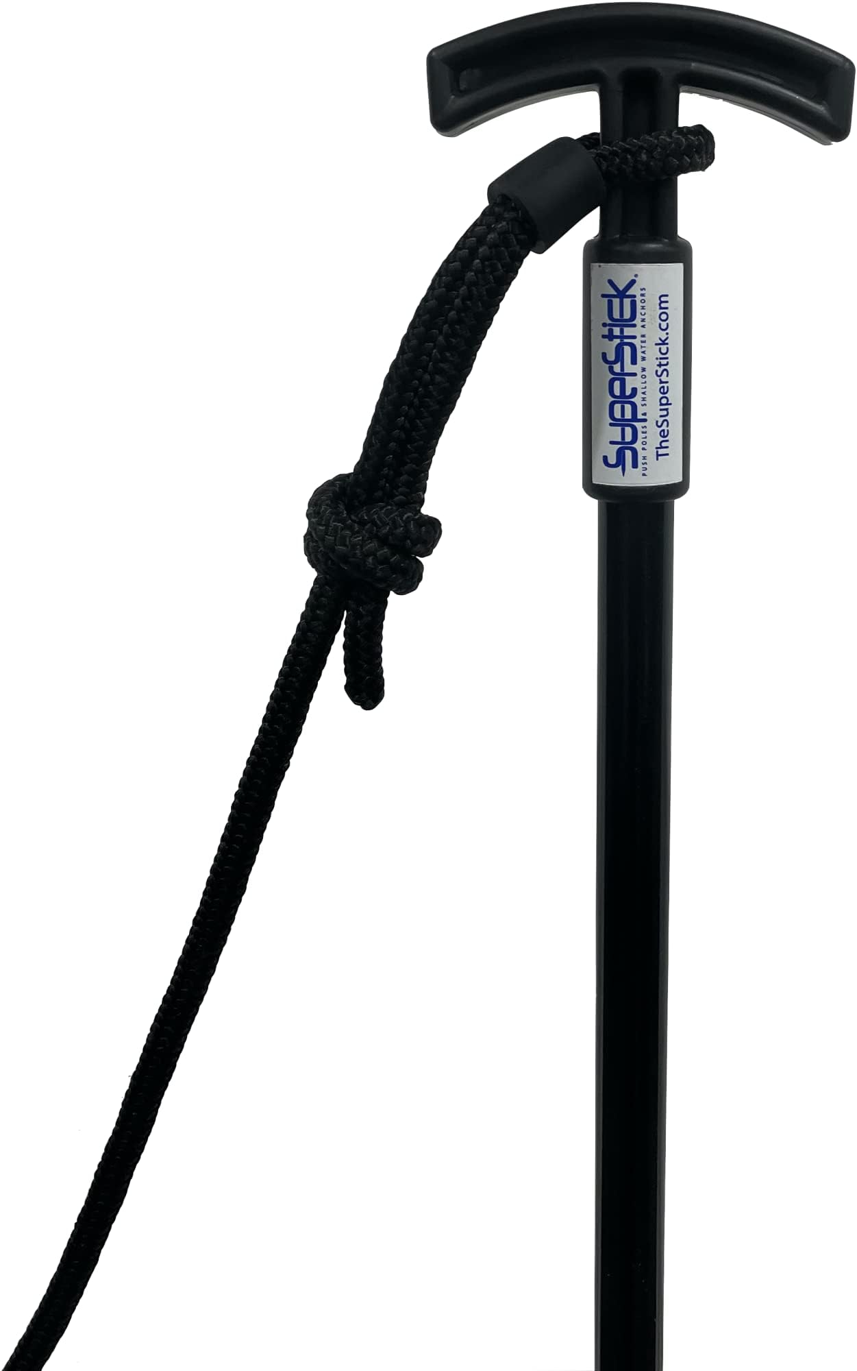 Shallow Water Anchor Pin, 3/4" x 9', Black