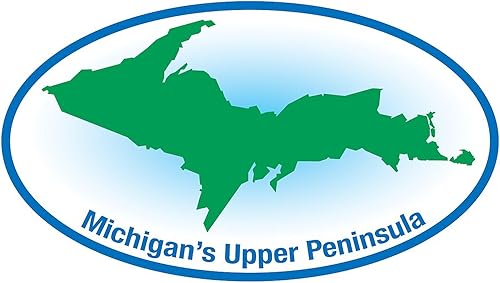 Miniatura 2 de CafePress Etiqueta engomada ovalada ovalada del parachoques del coche de la península superior