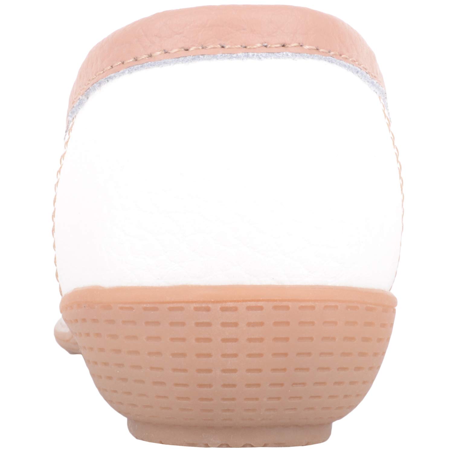 Absolute Footwear - Mocassini da barca in pelle bicolore con nappe