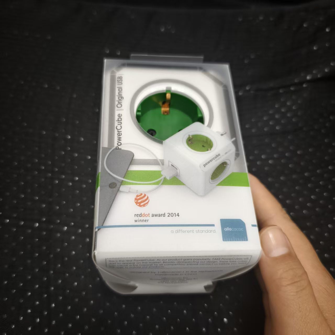 3680W Ladrón Enchufes Multiples,5-en-1 Cubo Enchufe, Power Cube Enchufe Multiple Cubo Enchufes Múltiples Pared, Wall Ladron Enchufes Compatible con Kitchen, Hogar, Cocina — view 4