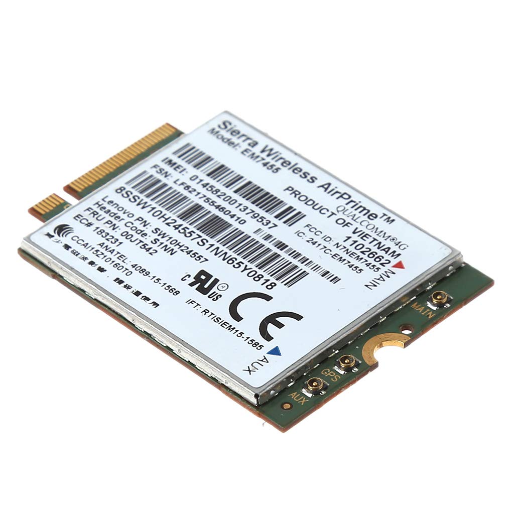 Scheda di rete EM7455 4G LTE WWAN modulo scheda wireless U: S1nn 00JT542 00JT547 per Sierra X270 T470 T470S T470P P51 P71 2017 X1 Accessori WLAN Scheda Depeng