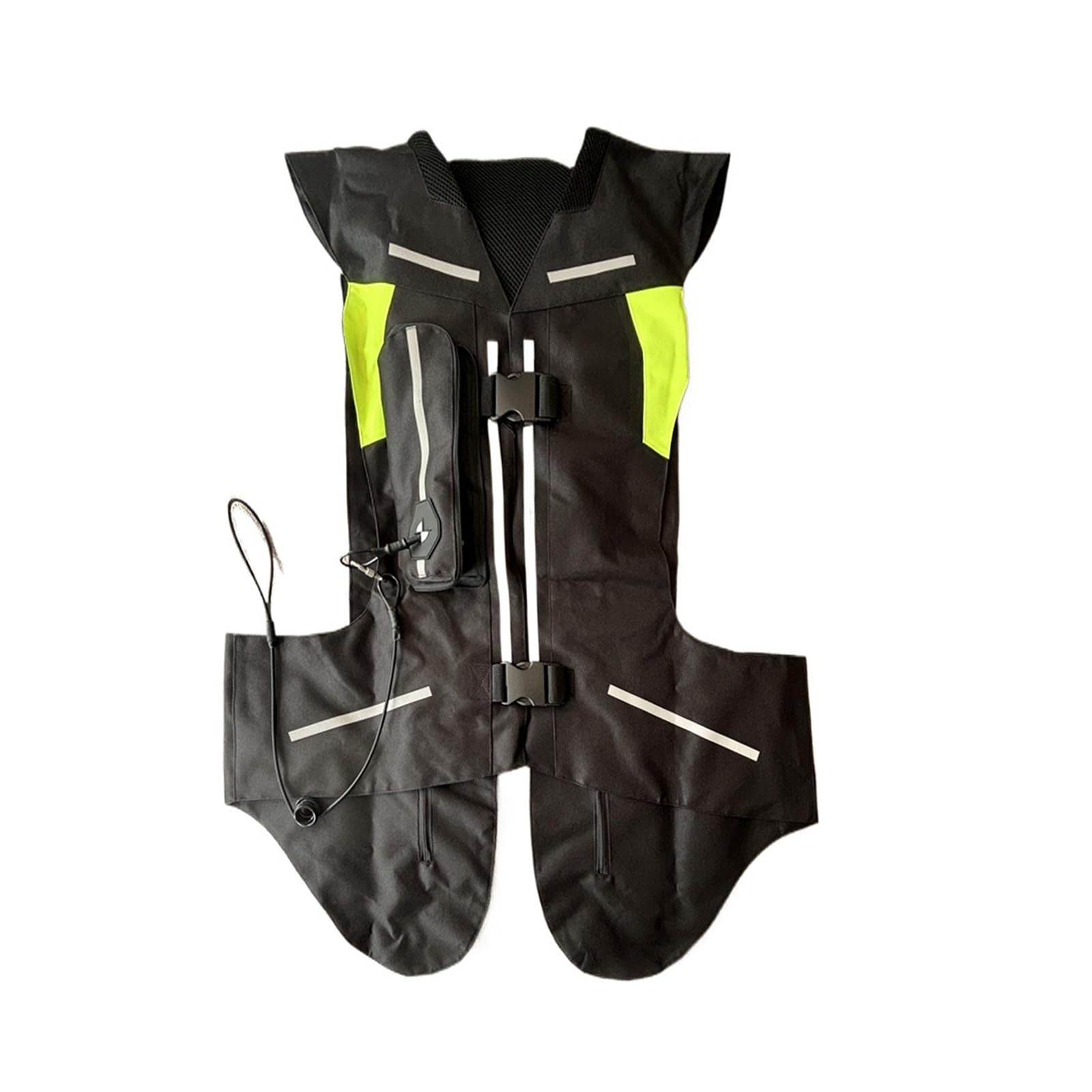 Airbag-Weste für Motorrad und Reiten, hohe Mobilität, tragbare Sicherheitsjacke, Unisex-Reitausrüstung für verbesserten Schutz und Komfort
