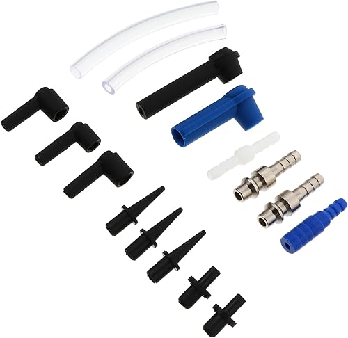 SUPVOX Conector de líquido de frenos Adaptador de cilindro de purga de frenos Adaptador de bomba de vacío de mano Embrague Conector de purga de