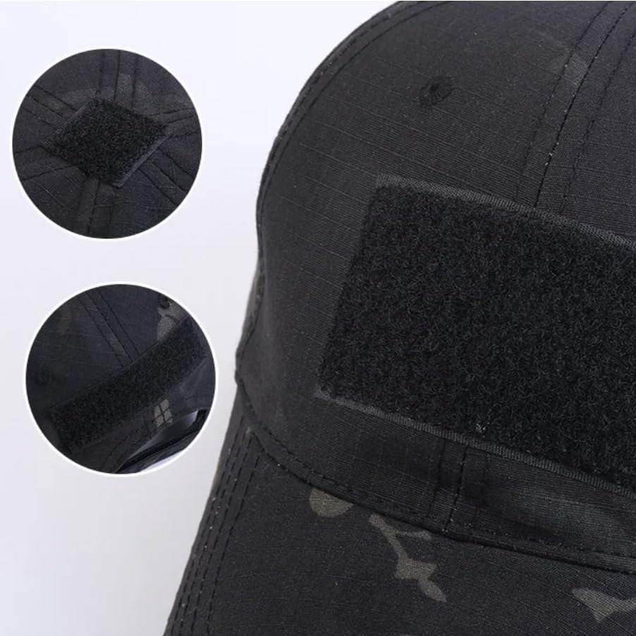 Tactical Cap Outdoor Activities for Placing Logos and Patches Hunting Fishing Sun Protection - Image 2