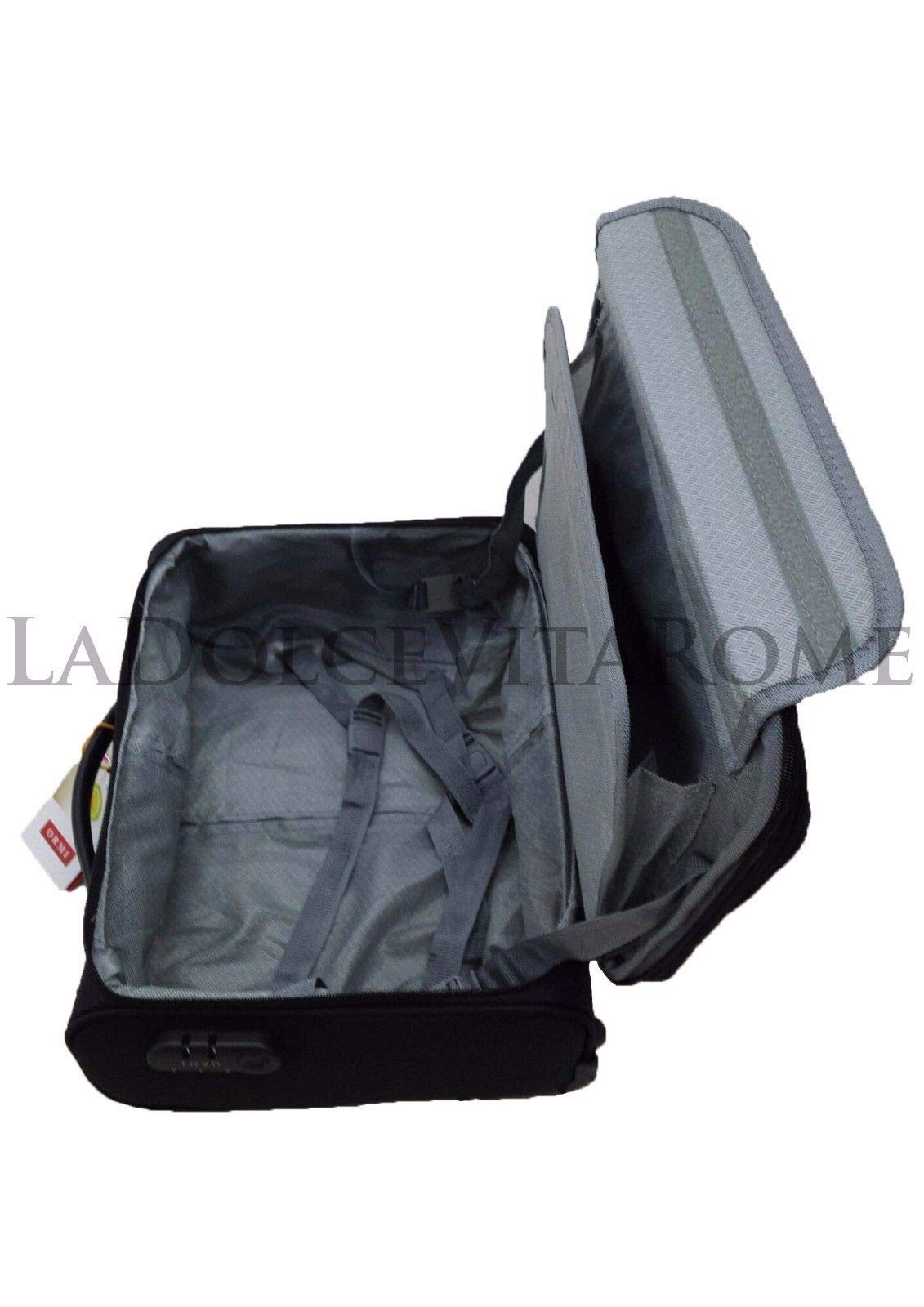 /Lumi Valigia Piccolo Leggero Pilota Business in Poliestere 42x25x35, 30 Litri 2 Ruote, Con Tasca PC, Pilota Bagagli a Mano (Bordo)