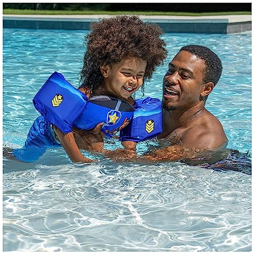 SwimWays PAW Patrol Chase Swim Trainer with Arm Floaties; Kids 33-55 lbs - image 2