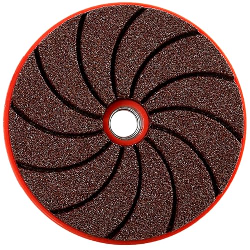 MiJunHD M10 Thread 100 Type Angle Grinder Grinding Wheel Sanding Disc Polishing Pad 3 inch 80mm One-Piece Grinding Discs Sanding Block for Tile Stone Metal Glass Wood Trimming 1Pc 100 Grit