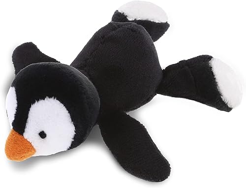 DolliBu Imán de felpa para refrigerador de pingüino, imán de peluche esponjoso de pingüino, lindo imán de vida oceánica para cocina, refrigerador y