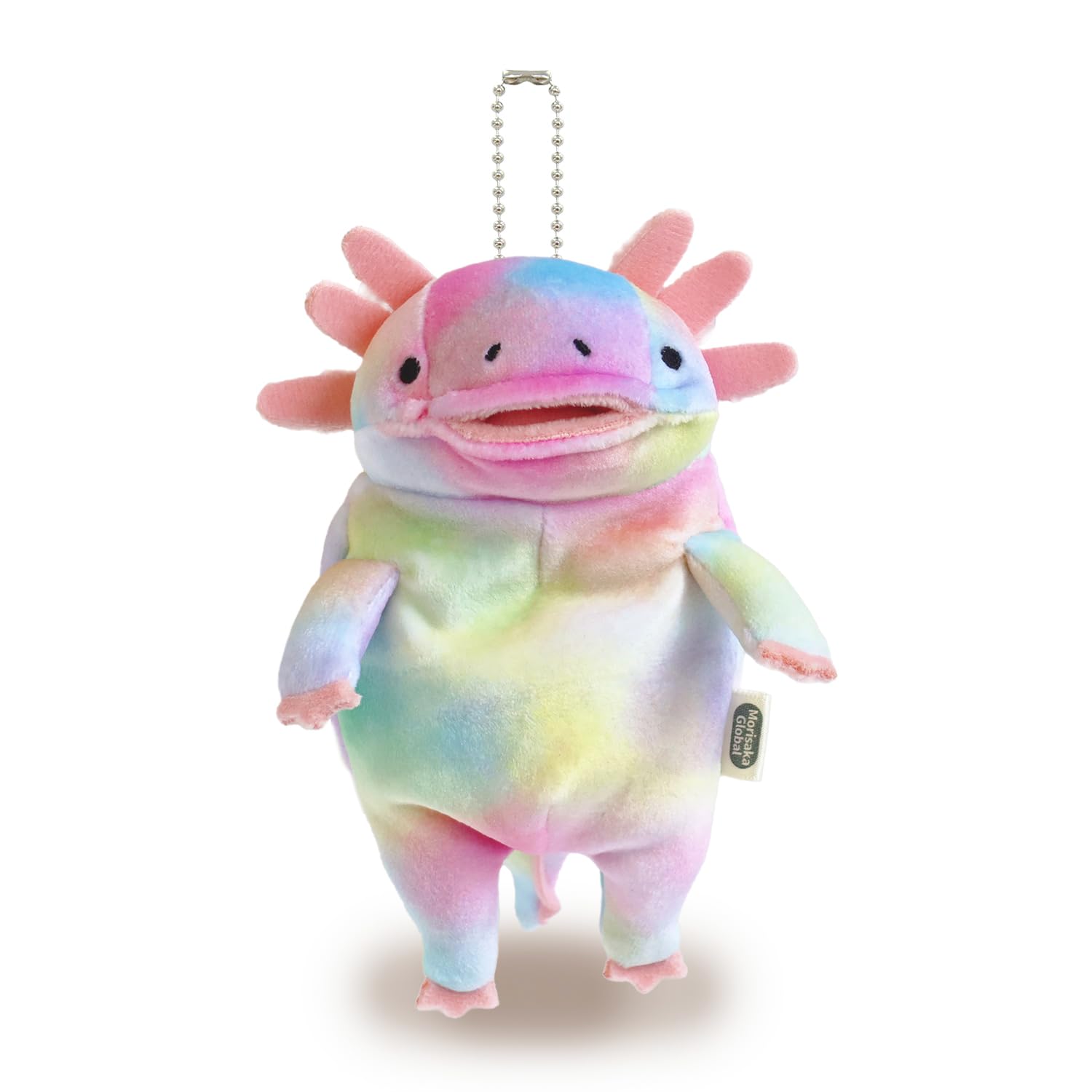 Morisaka Global MOUP-0088R Rainbow Mini Plush, Healing Chewy Texture, Cute, Animal, 2.8 x 2.0 x 5.1 inches (7 x 5 x 13 cm) : Toys & Games