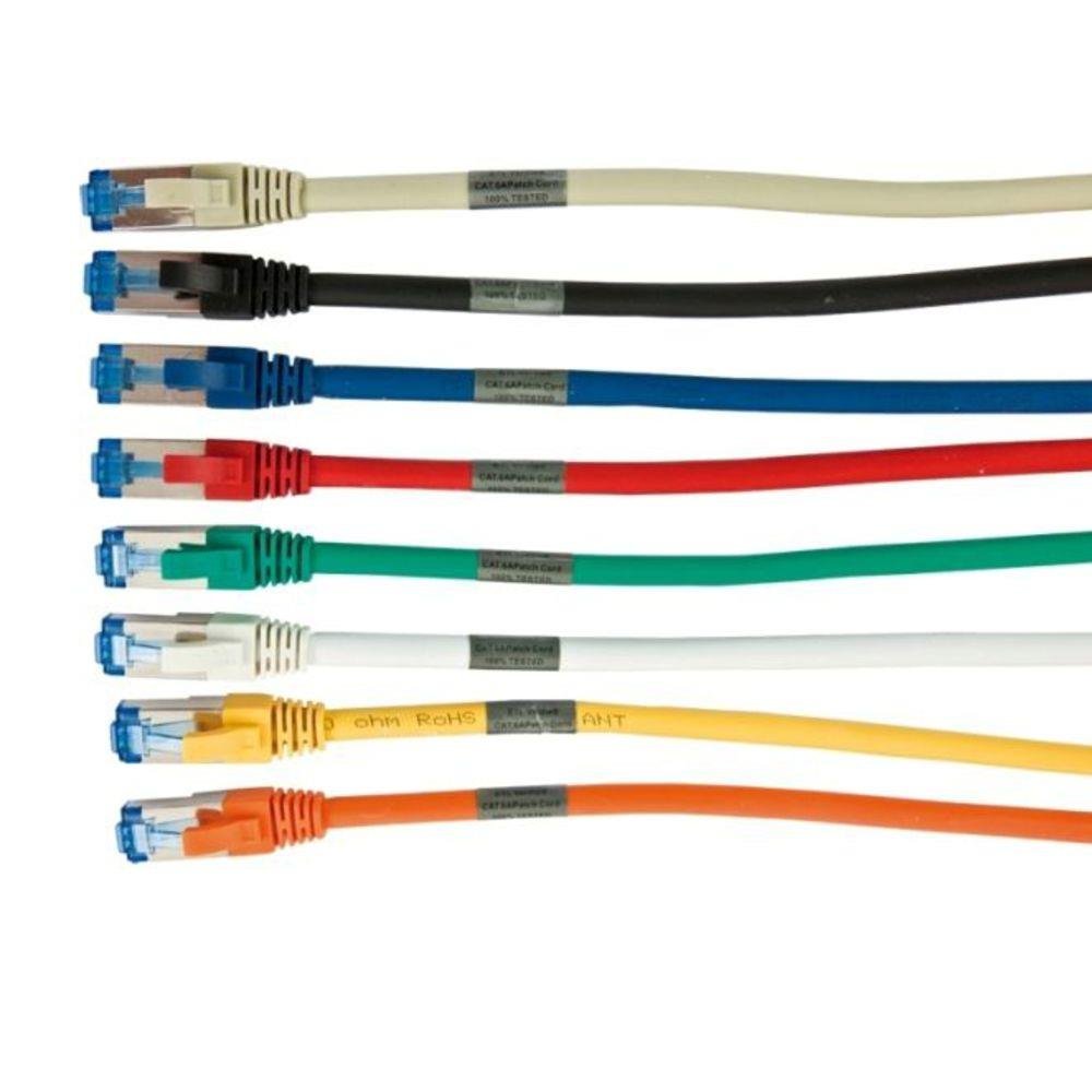 S216459 kabel sieciowy 50 m Cat6a S/FTP (S-STP) Niebieski - Kable sieciowe (50 m, Cat6a, S/FTP (S-STP), RJ-45, RJ-45, niebieski)
