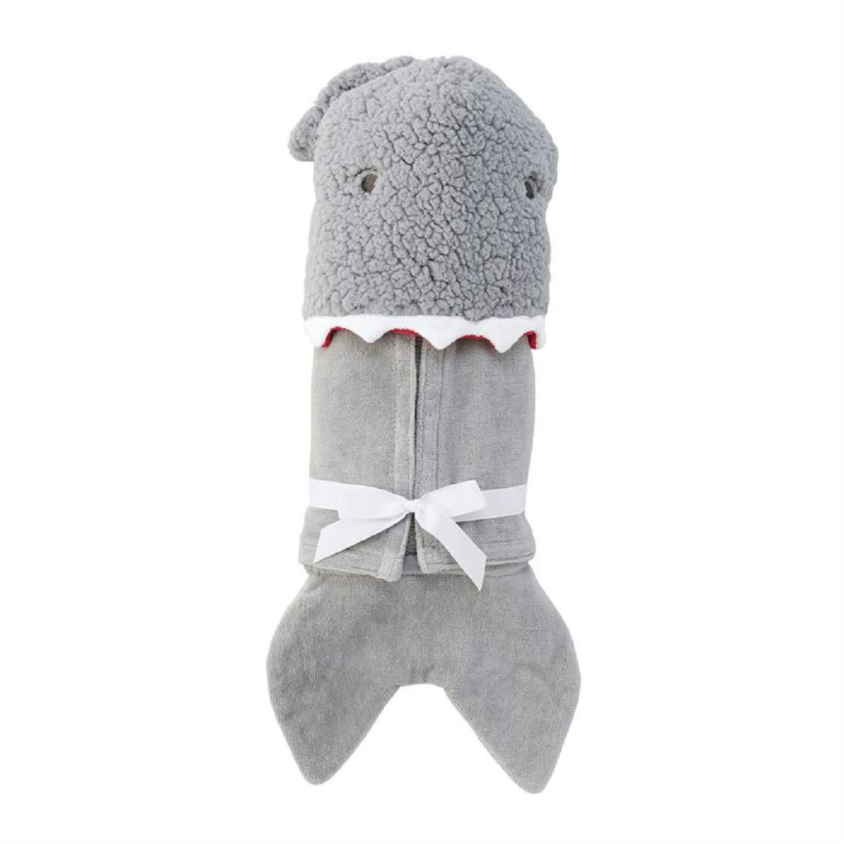 Mud Pie Baby Shark Hooded Towel