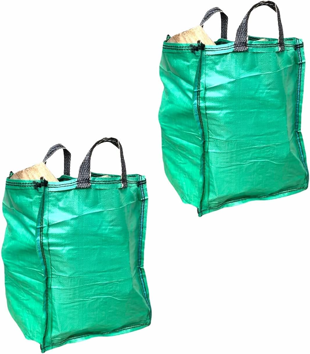 A&A Supplies 2 x Garden Waste Bags 120 Litre Sacks With Bottom