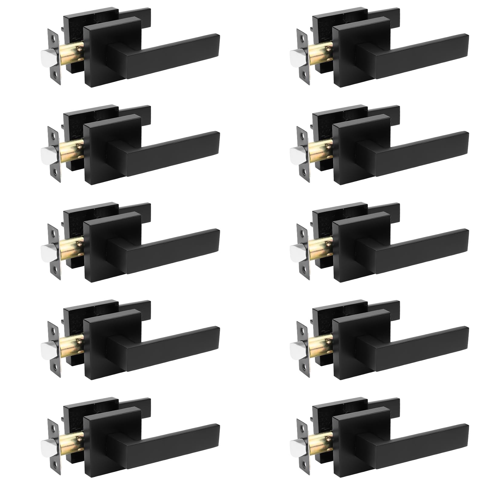 Gold Door Knobs - Privacy & Security -17