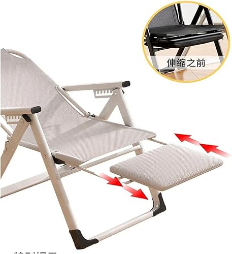 Miniatura 3 de Silla de oficina, sillón reclinable de lujo, silla plegable, reposabrazos ajustable, respaldo alto, perezosa, cómoda, silla de oficina, muebles