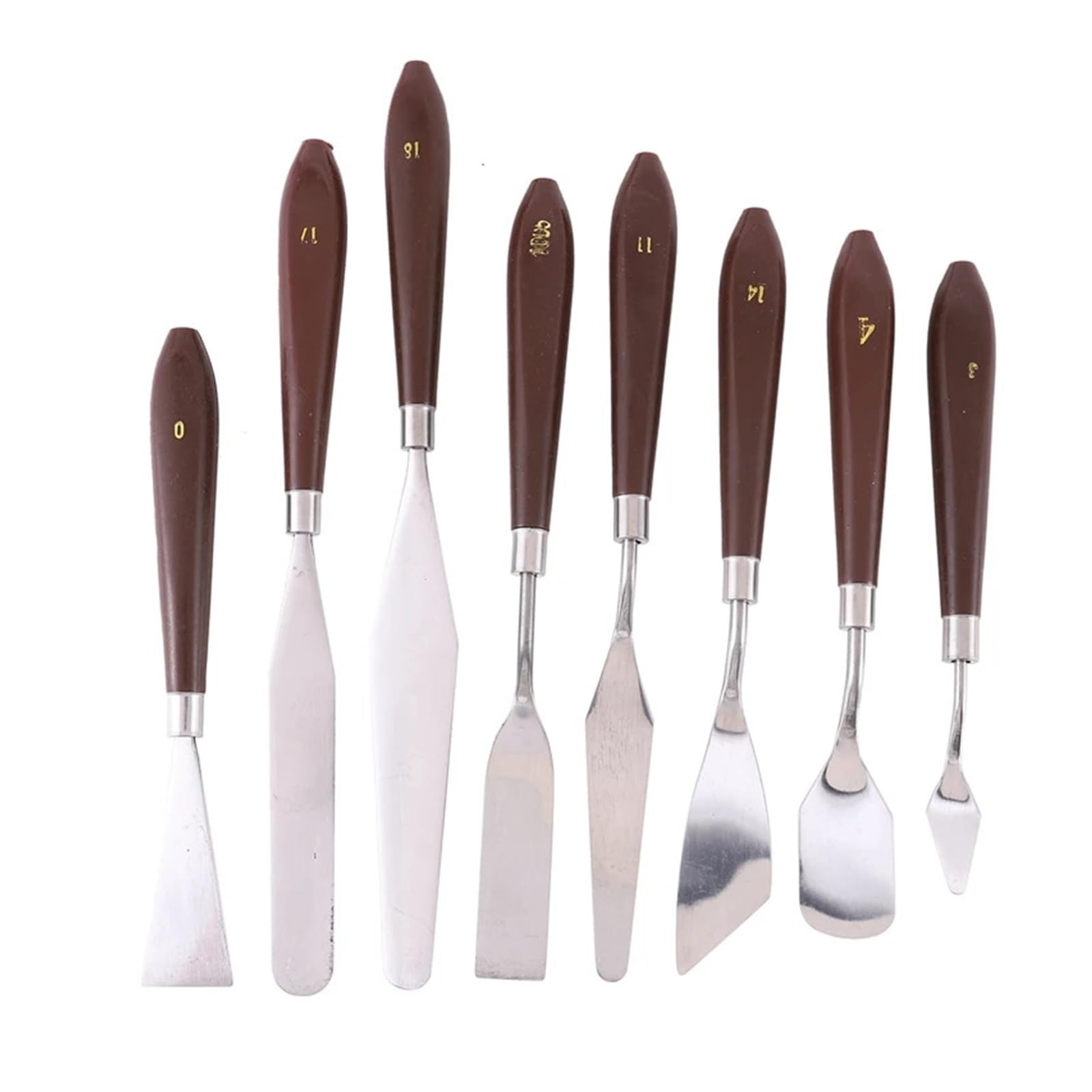 Spatole Per Pittura Set di 21 coltelli for pittura a olio